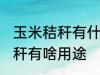 玉米秸秆有什么用途寻求合作 玉米秸秆有啥用途