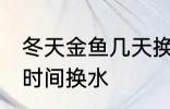 冬天金鱼几天换一次水 冬天金鱼多长时间换水